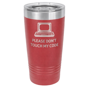 Home polar camel 20 oz. red ringneck tumbler with standard lid